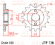 JTF 736-15RB Ducati
