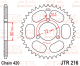 JTR 216-41 Honda