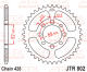 JTR 802-41 Suzuki/Kawasaki/Modenas
