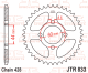 JTR 833-54 Yamaha