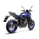 15264CU LV-10 Carbon YAMAHA MT-07 (21-24), XSR 700/Xtribute (21-24), YZF-R7 (21-25)