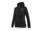 802062 Dámska mikina na zips Akrapovič Corpo čierna