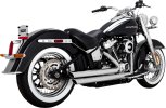 17341 Kompletný výfuk Big Shots Staggered chróm, Harley-Davidson Softail (18-24)
