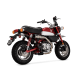 14243 Výfuková koncovka Monkey Hi-Output brúsená nerez, Honda Monkey (19-24)