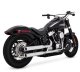 16312 Výfukové koncovky Eliminator 300 chróm, Harley-Davidson Softail (18-26)