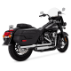 16312 Výfukové koncovky Eliminator 300 chróm, Harley-Davidson Softail (18-26)