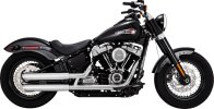 16376 Výfukové koncovky Twin Slash 3" chróm, Harley-Davidson Softail (18-26)