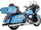 16455 Výfukové koncovky Hi-Output chróm, Harley-Davidson Touring (95-16)