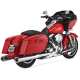 16455 Výfukové koncovky Hi-Output chróm, Harley-Davidson Touring (95-16)