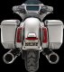 16468 Výfukové koncovky Hi-Output tmavý chróm, Harley-Davidson Touring (17-26)