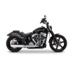 16750 Výfuková koncovka Softail Twin Slash Round chróm, Harley-Davidson Softail (25-26)