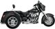 16785 Adaptér výfuku pre trike chróm, Harley-Davidson Touring (09-16)