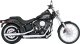 16834 Výfukové koncovky Twin Slash 3" chróm, Harley-Davidson Softail (07-09)