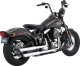 16842 Výfukové koncovky Twin Slash 3" chróm, Harley-Davidson Softail (07-09)