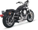 17219 Kompletný výfuk Shortshots Staggered chróm, Harley-Davidson Sportster (04-13)