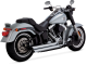17959 Kompletný výfuk Big Shots Staggered chróm, Harley-Davidson Softail (86-09)