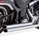 17959 Kompletný výfuk Big Shots Staggered chróm, Harley-Davidson Softail (86-09)