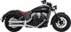 18323 Výfukové koncovky Twin Slash 3" chróm, Indian Scout (15-24)
