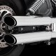 18323 Výfukové koncovky Twin Slash 3" chróm, Indian Scout (15-24)