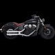 18323 Výfukové koncovky Twin Slash 3" chróm, Indian Scout (15-24)
