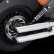 18323 Výfukové koncovky Twin Slash 3" chróm, Indian Scout (15-24)