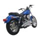 26081 Kompletný výfuk Big Radius 2-2 chróm, Harley-Davidson Dyna (06-09)