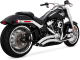 26375 Kompletný výfuk Big Radius 2-2 chróm, Harley-Davidson Softail (18-24)