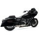 27321 Kompletný výfuk Hi-Output RR brúsená nerez, Harley-Davidson Touring (17-24)