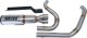 27321-22 Kompletný výfuk Hi-Output RR brúsená nerez, Harley-Davidson Touring (17-22)