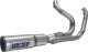 27321-22 Kompletný výfuk Hi-Output RR brúsená nerez, Harley-Davidson Touring (17-22)