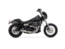 27325 Kompletný výfuk Stainless 2-1 Upsweep brúsená nerez, Harley-Davidson Dyna (10-17)