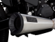 27325 Kompletný výfuk Stainless 2-1 Upsweep brúsená nerez, Harley-Davidson Dyna (10-17)