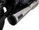 27325 Kompletný výfuk Stainless 2-1 Upsweep brúsená nerez, Harley-Davidson Dyna (10-17)