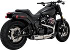 27331 Kompletný výfuk Stainless 2-1 Hi-Output brúsená nerez, Harley-Davidson Softail (18-24)