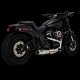 27331 Kompletný výfuk Stainless 2-1 Hi-Output brúsená nerez, Harley-Davidson Softail (18-24)