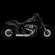 27331 Kompletný výfuk Stainless 2-1 Hi-Output brúsená nerez, Harley-Davidson Softail (18-24)