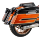 27345 Kompletný výfuk Supersport 2-1 brúsená nerez, Harley-Davidson Touring (17-26)