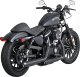 46361 Výfukové koncovky Twin Slash 3" čierna, Harley-Davidson Sportster (14-22)