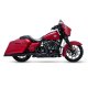 46371 Zvody výfuku Power Duals čierna, Harley-Davidson Touring (17-25)