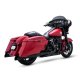 46371 Zvody výfuku Power Duals čierna, Harley-Davidson Touring (17-25)