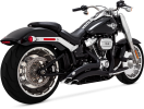46375 Kompletný výfuk Big Radius 2-2 čierna, Harley-Davidson Softail (18-24)