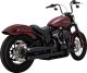 46376 Výfukové koncovky Twin Slash 3" čierna, Harley-Davidson Softail (18-26)
