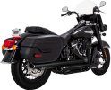 46379 Výfukové koncovky Twin Slash 3" čierna, Harley-Davidson Softail (18-24)
