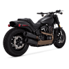 46547 Výfukové koncovky Hi-Output čierna, Harley-Davidson Softail (18-24)