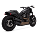 46547 Výfukové koncovky Hi-Output čierna, Harley-Davidson Softail (18-24)