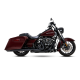 46672 Výfukové koncovky Twin Slash Round čierna, Harley-Davidson Touring (17-26)