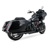 46721 Výfukové koncovky Supersport čierna, Harley-Davidson Touring (17-26)