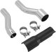 46784 Adaptér výfuku pre trike čierna, Harley-Davidson Touring (17-25)
