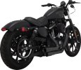 46884 Kompletný výfuk Mini Grenades čierna, Harley-Davidson Sportster (04-13)