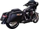 47321-22 Kompletný výfuk Hi-Output RR čierna nerez, Harley-Davidson Touring (17-22)